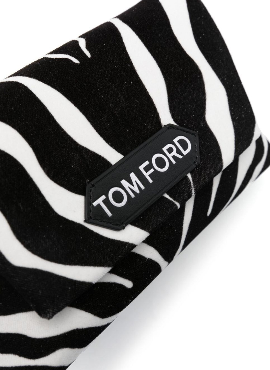 Чанта с анималистичен принт Tom Ford