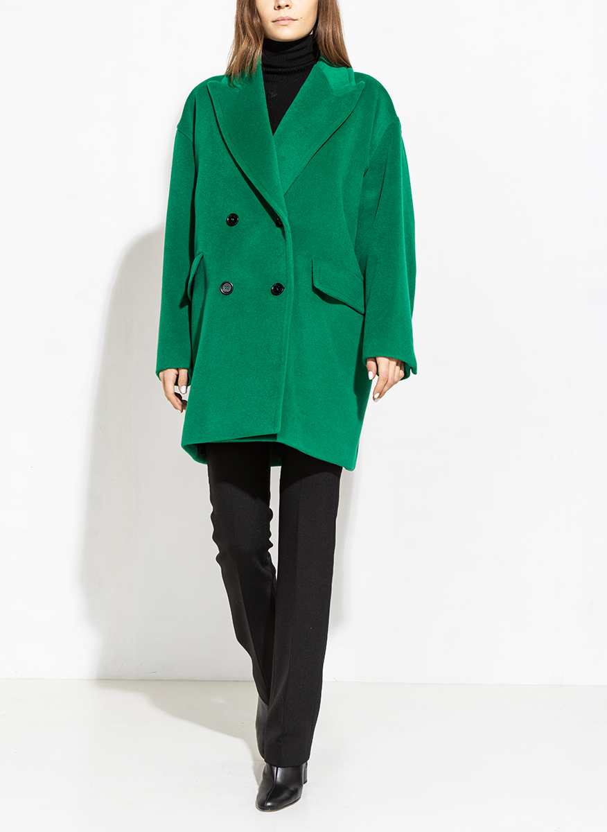 Късо палто с кашмир Max Mara Meana