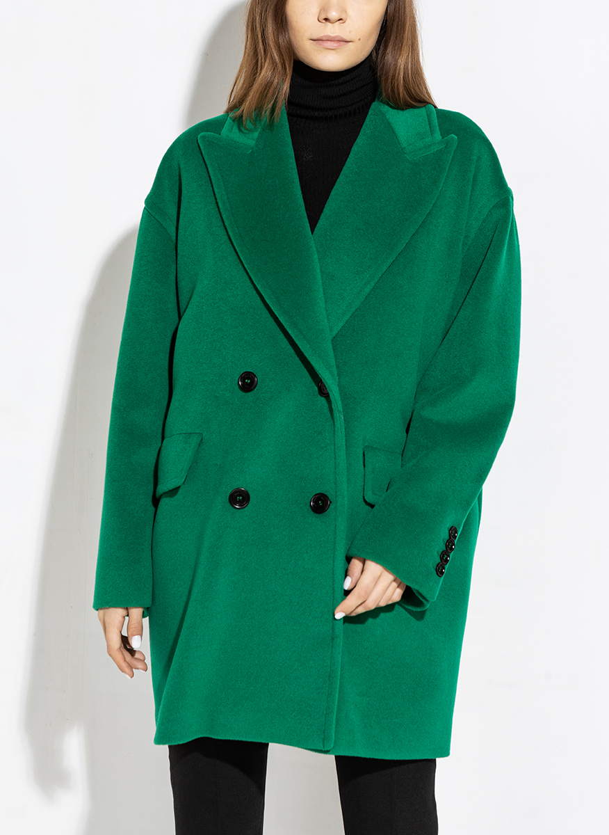 Късо палто с кашмир Max Mara Meana