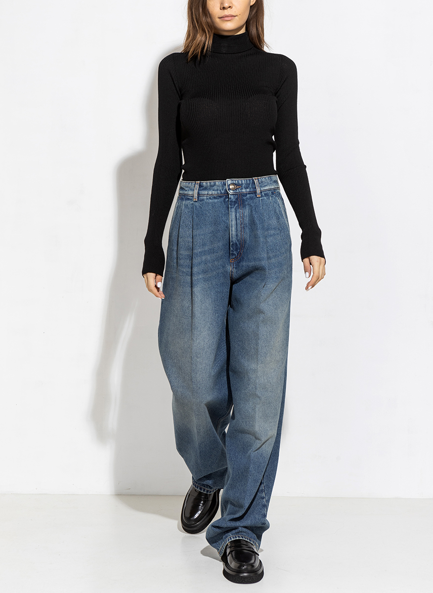 Деним 'Wide-Fit' Sportmax Rampur