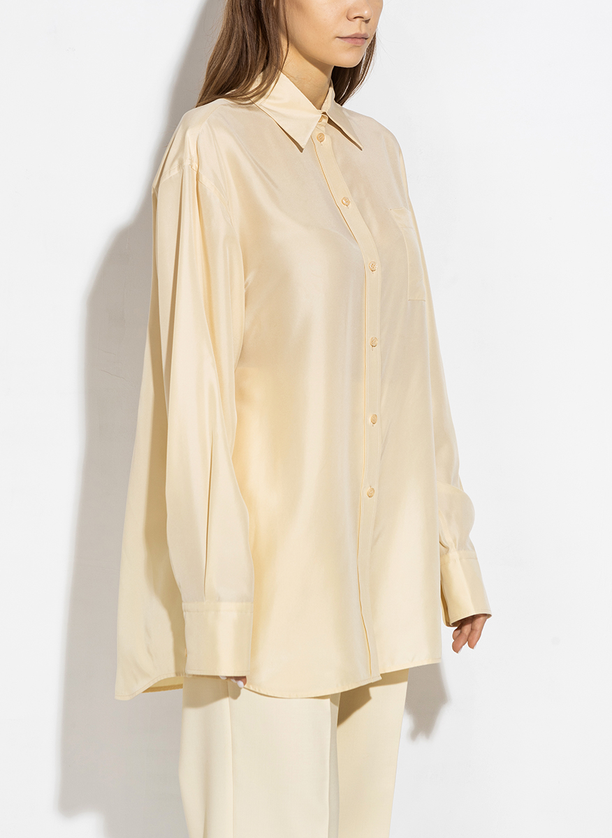 Копринена риза Sportmax Simone