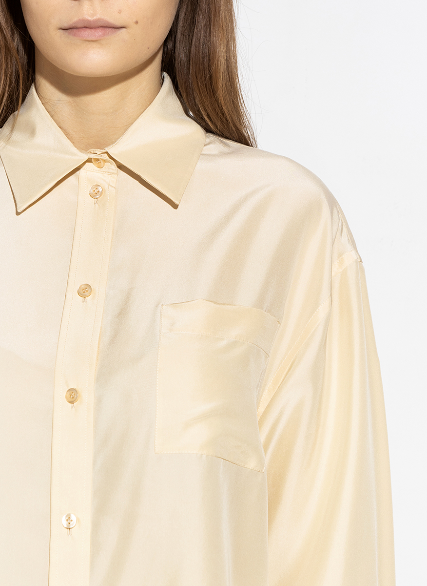 Копринена риза Sportmax Simone