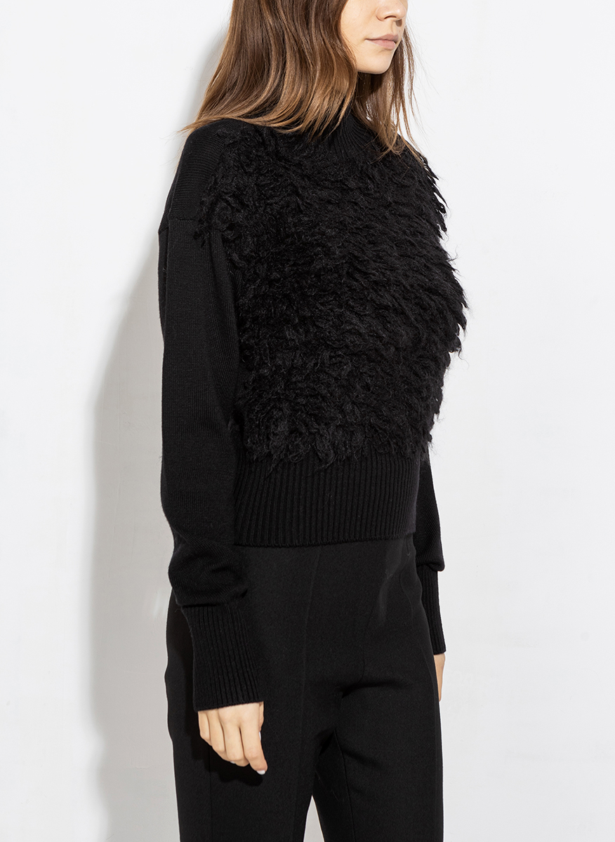 Пуловер с поло яка Max Mara Canard