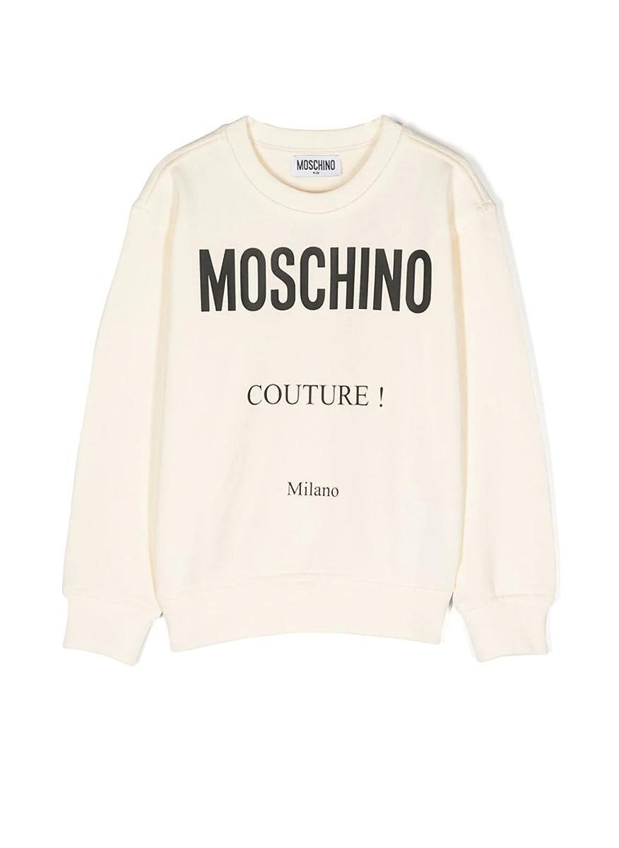 Суитшърт с лого Moschino Kids