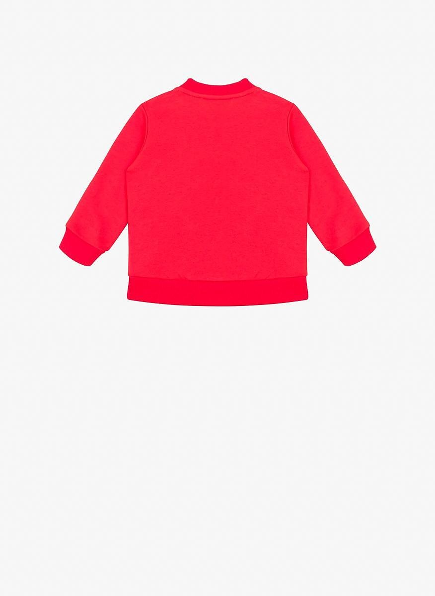 Суитшърт с принт Moschino Kids