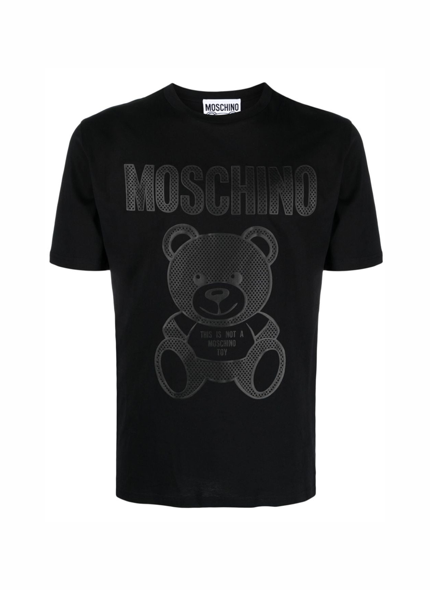 Тишърт с принт 'Teddy bear' Moschino
