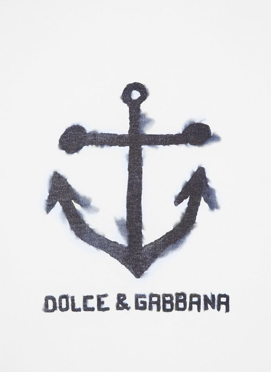 Тишърт с принт Dolce&Gabbana 