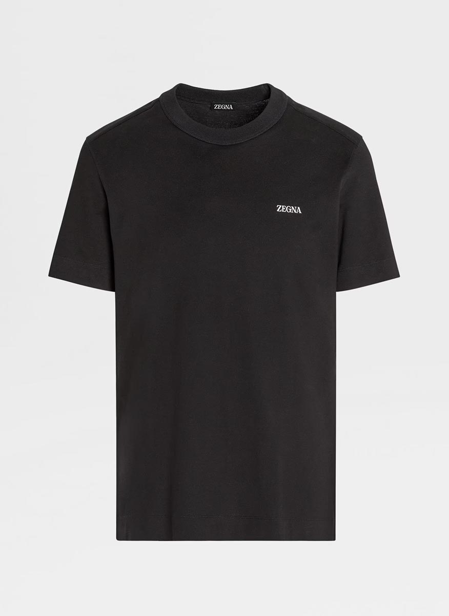 Тишърт с лого Zegna