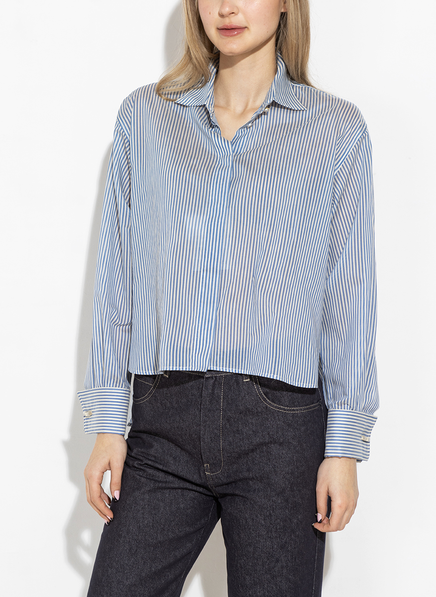 Риза 'Masculine-style' Max Mara Vertigo