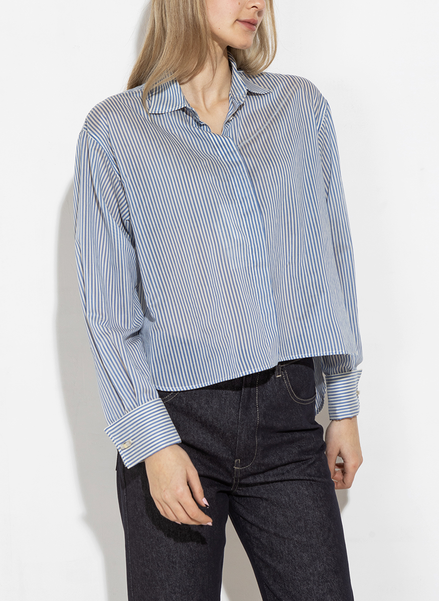 Риза 'Masculine-style' Max Mara Vertigo