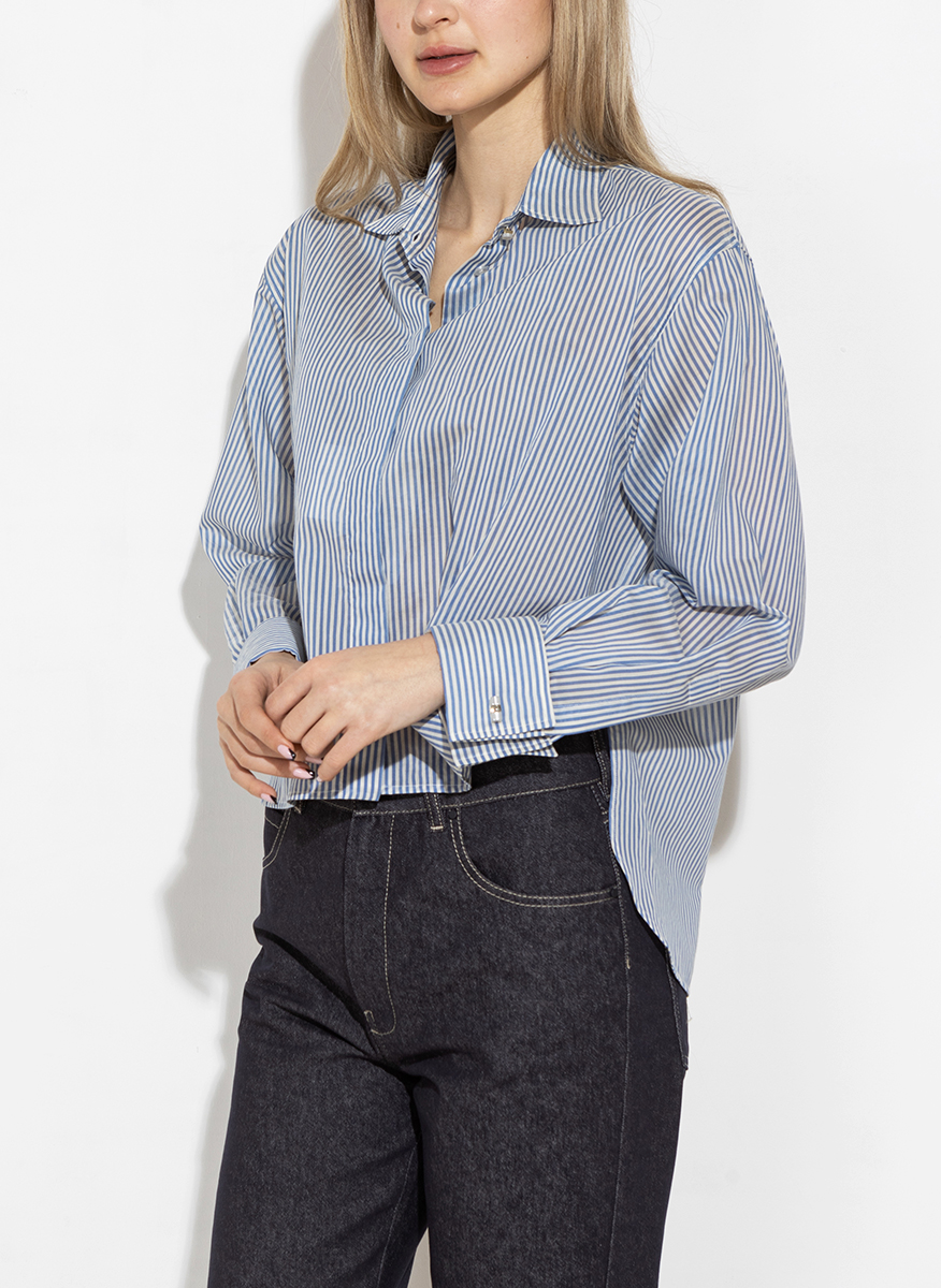 Риза 'Masculine-style' Max Mara Vertigo