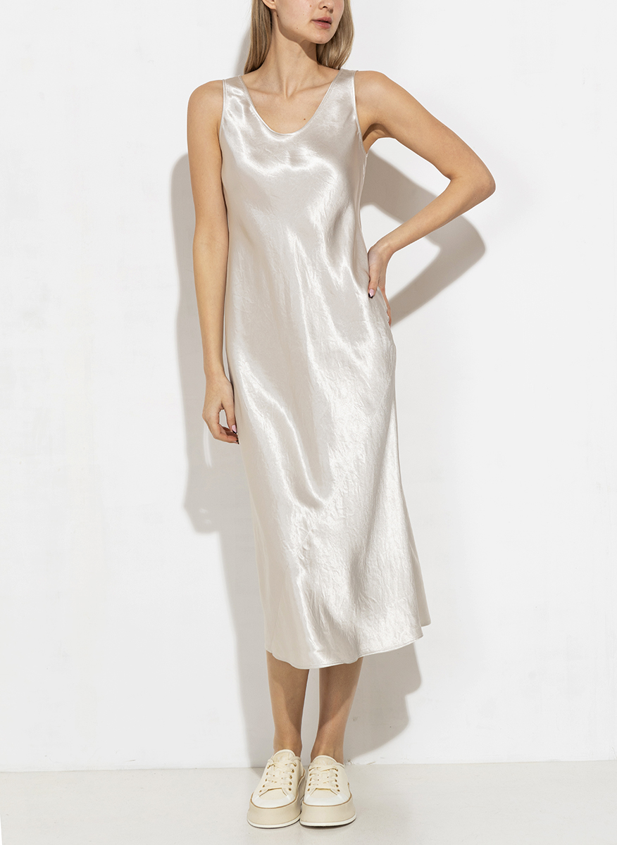 Сатенена рокля Max Mara Leisure Talete