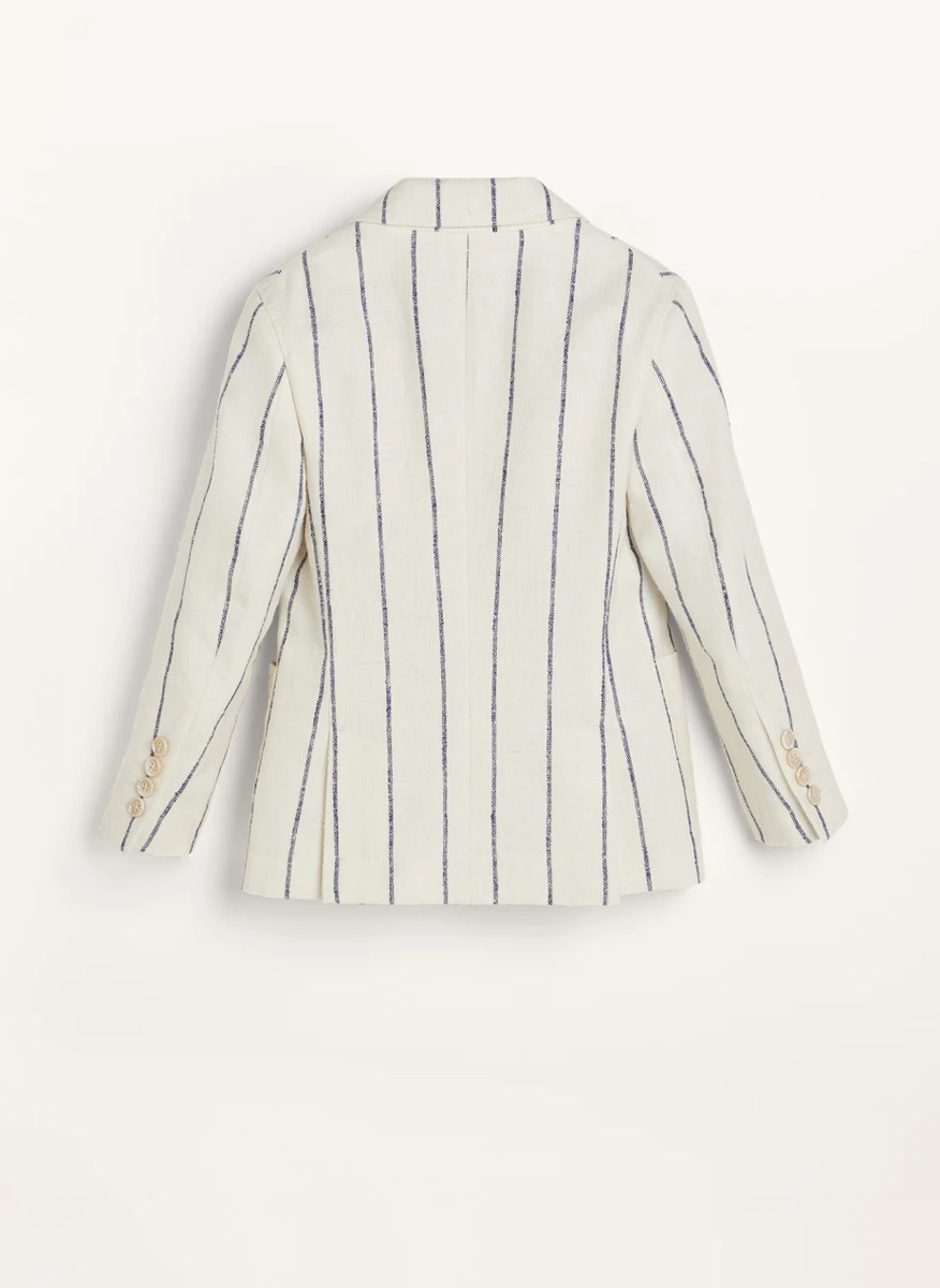 Раирано сако с лен Brunello Cucinelli Kids 12