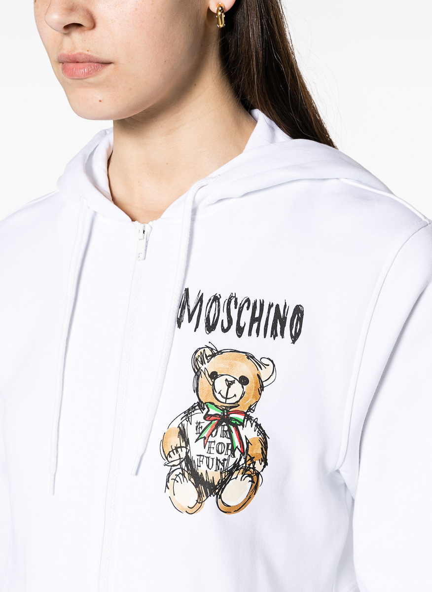 Суитшърт с принт Moschino