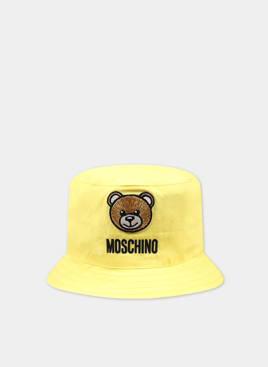 Шапка с бродерия Moschino Kids