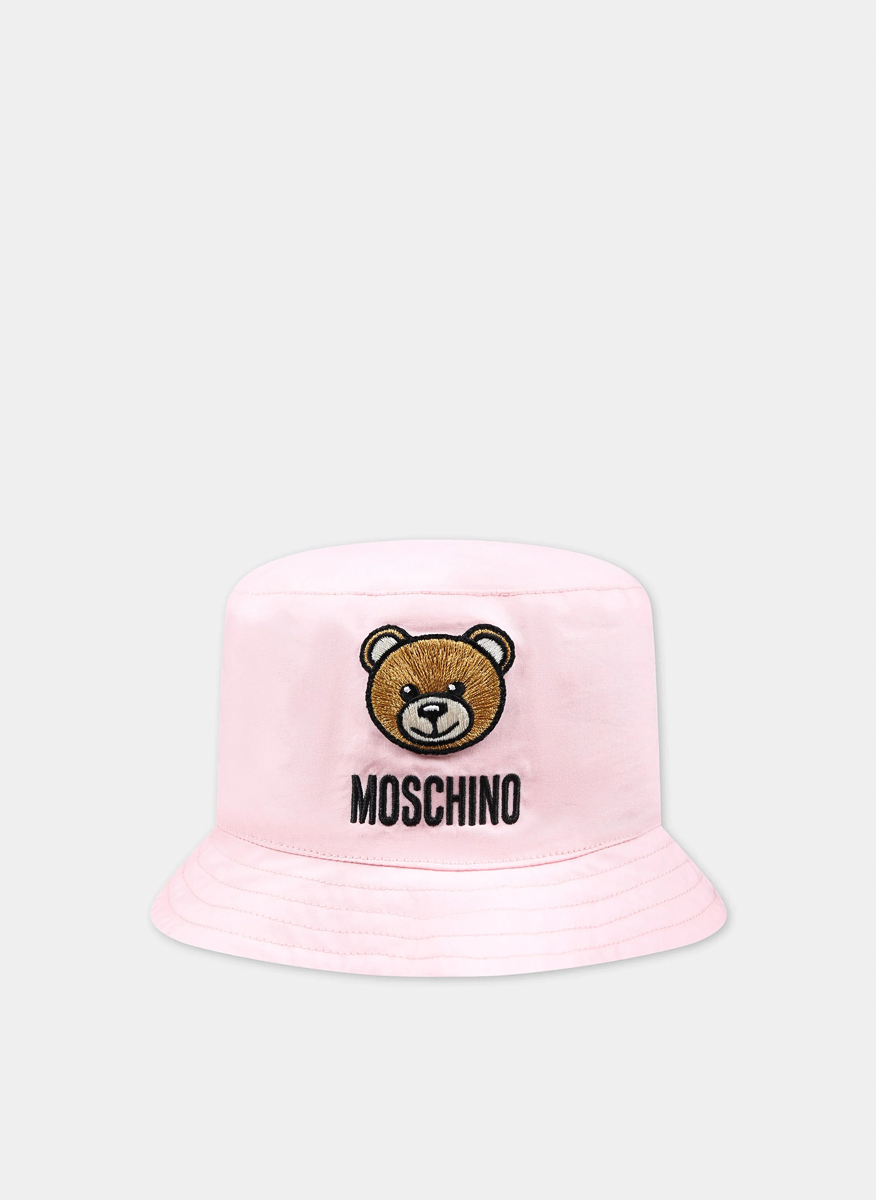 Шапка с бродерия Moschino Kids