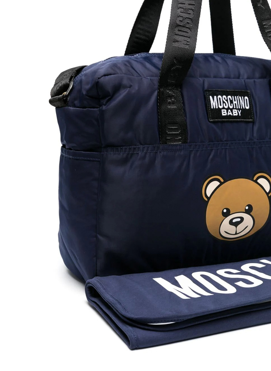 Чанта за бебешки аксесоари Moschino Kids