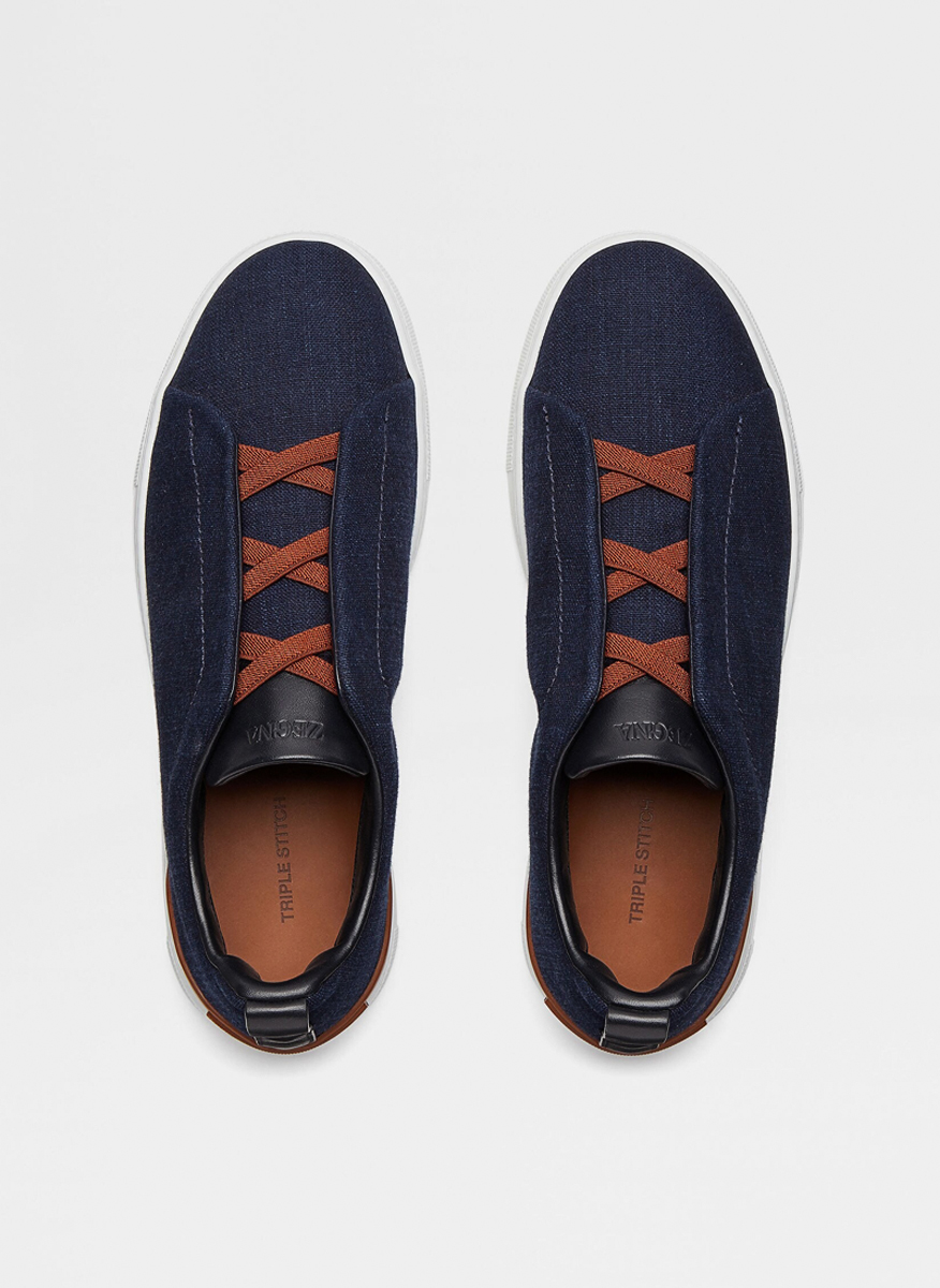 Кецове от деним 'Triple Stitch™' Zegna