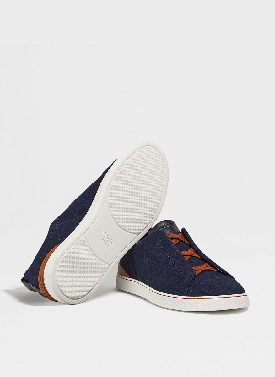 Кецове от деним 'Triple Stitch™' Zegna