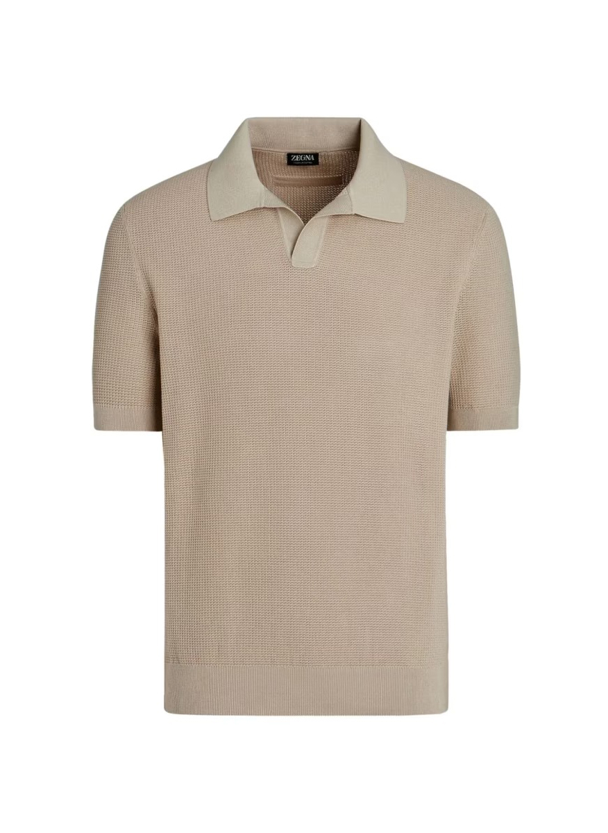Полошърт 'Jacquard stitch' Zegna