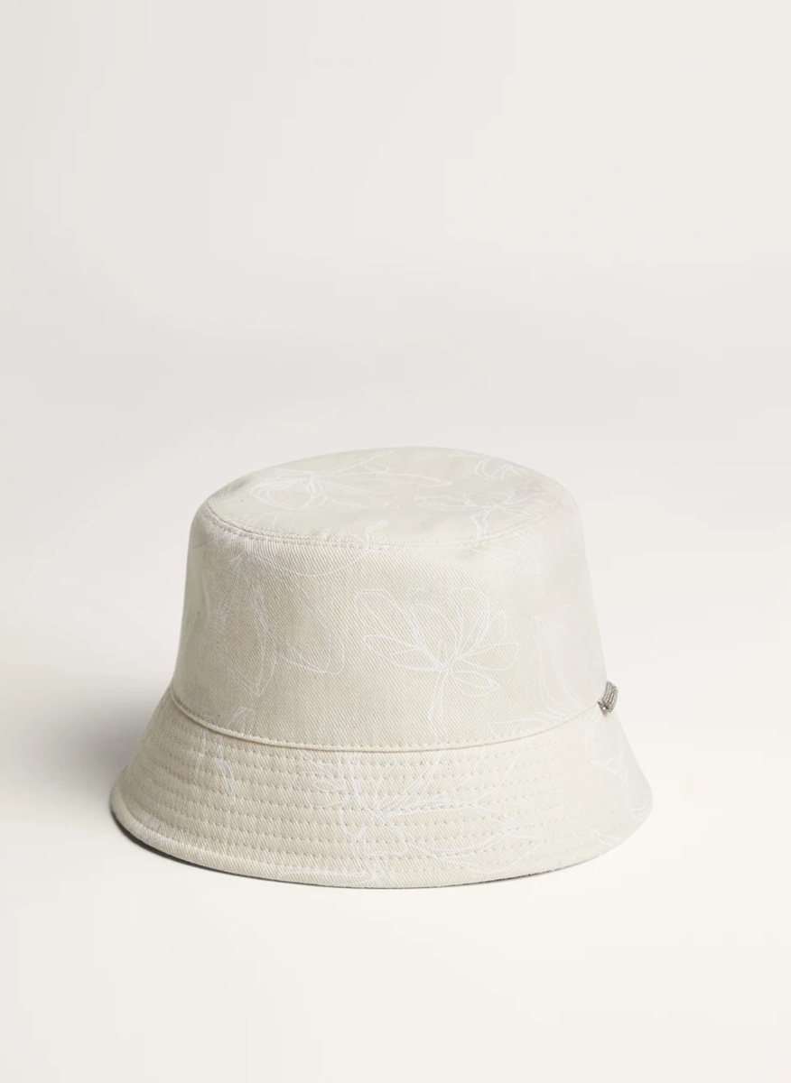 Шапка от деним с монили Brunello Cucinelli Kids S