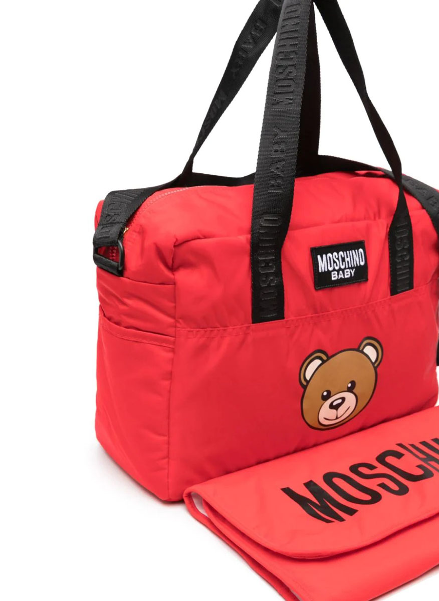 Чанта за бебешки аксесоари Moschino Kids