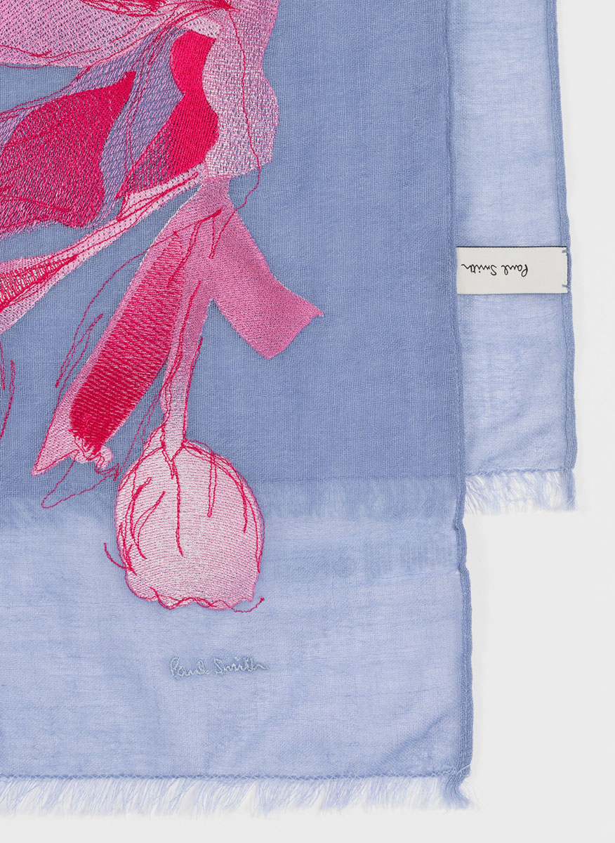 Шал 'Drawn Tulip' Paul Smith
