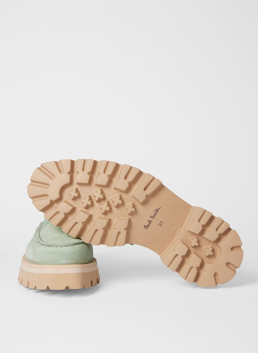 Велурени мокасини Paul Smith