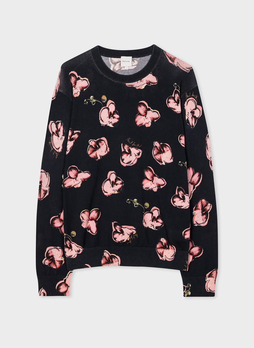 Пуловер с цялостен принт Paul Smith