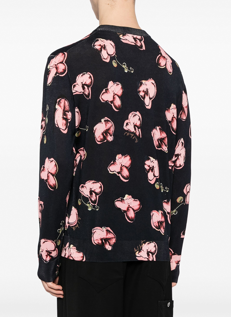 Пуловер с цялостен принт Paul Smith