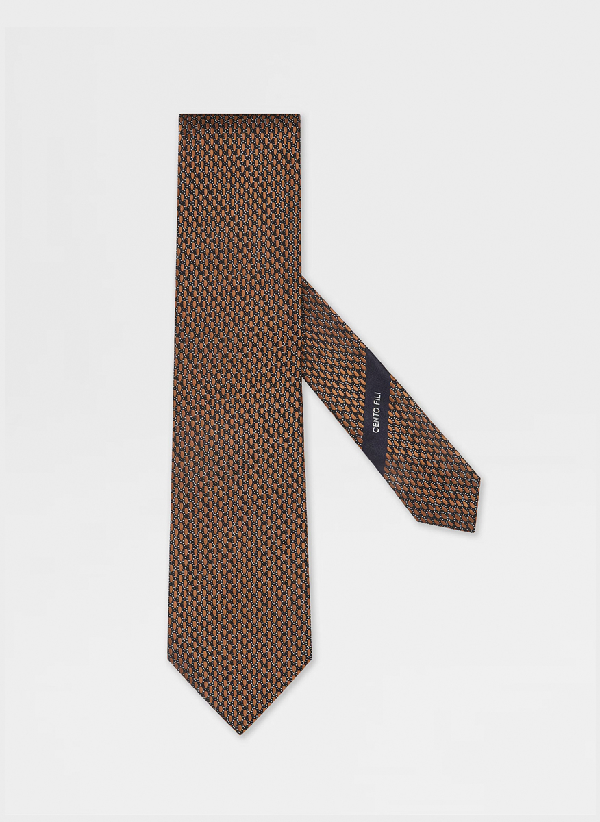 Вратовръзка от 100% коприна Zegna