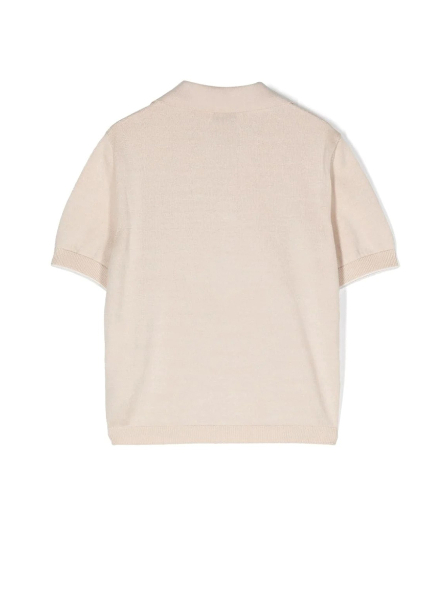 Риза от фино плетиво Brunello Cucinelli Kids 6
