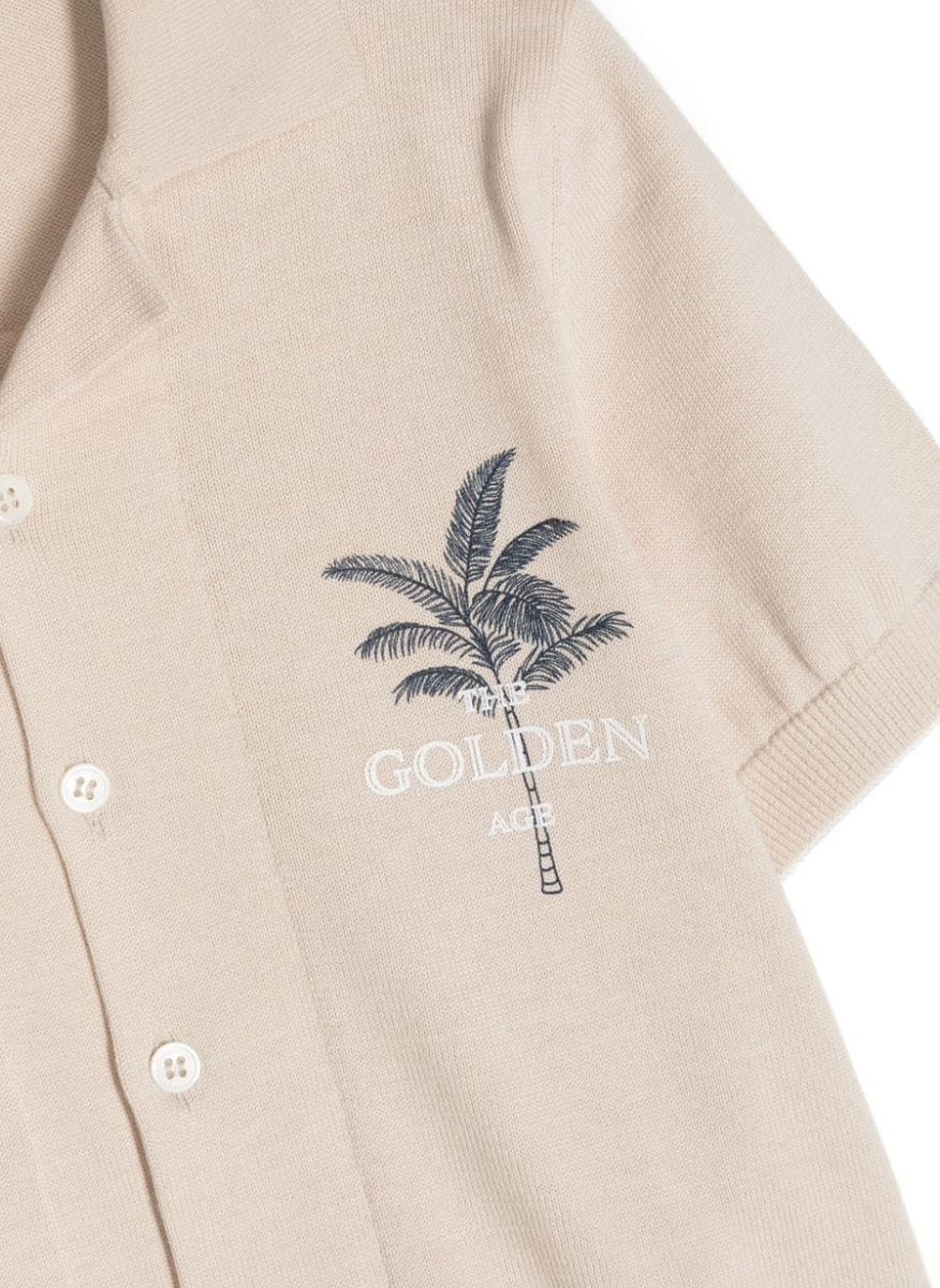 Риза от фино плетиво Brunello Cucinelli Kids 6