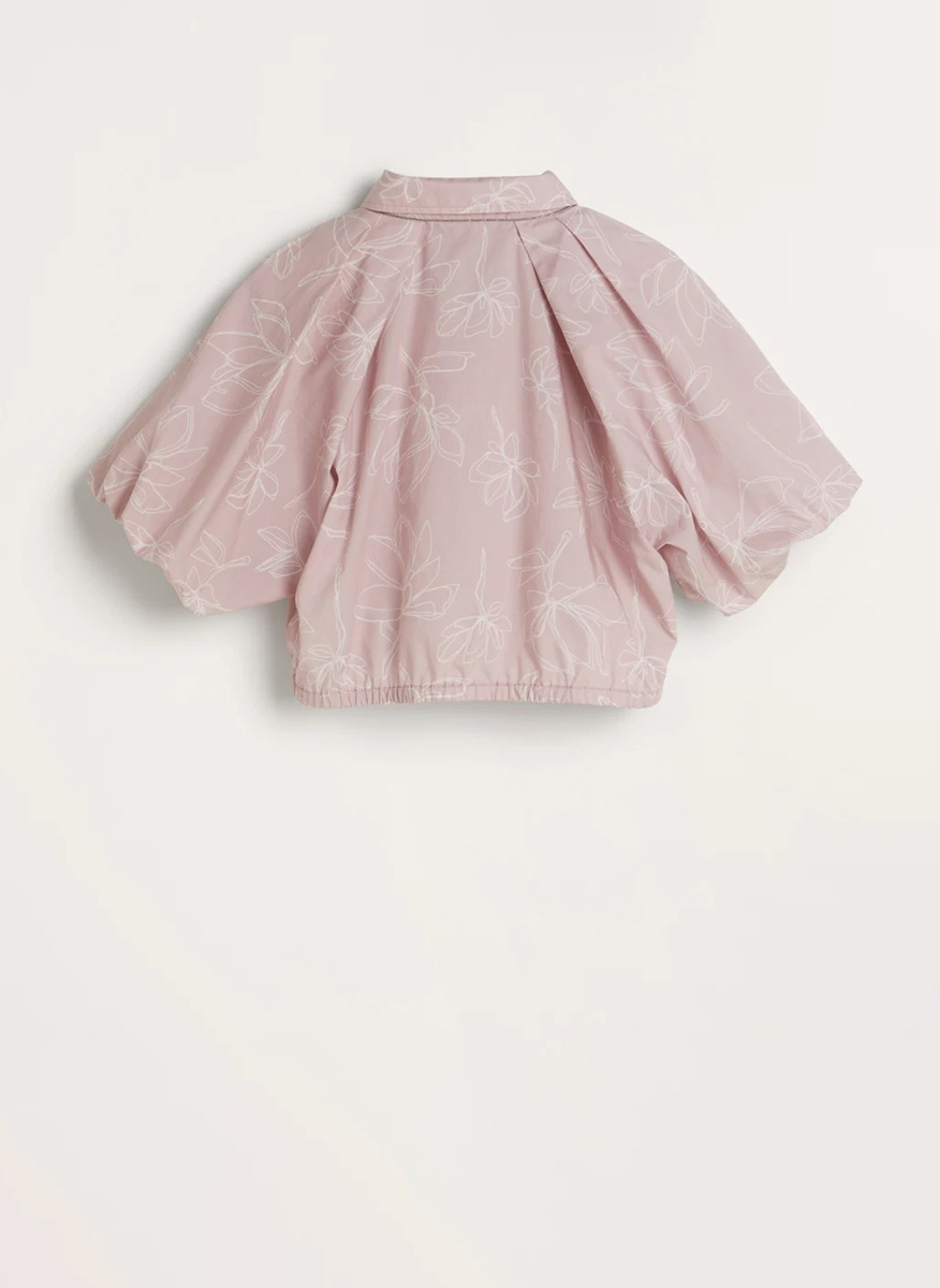 Риза с цялостен принт Brunello Cucinelli Kids 6