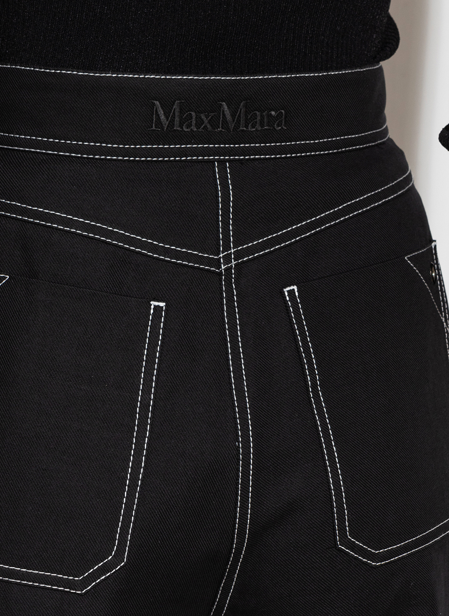 Панталон с контрастен шев Max Mara Oboli