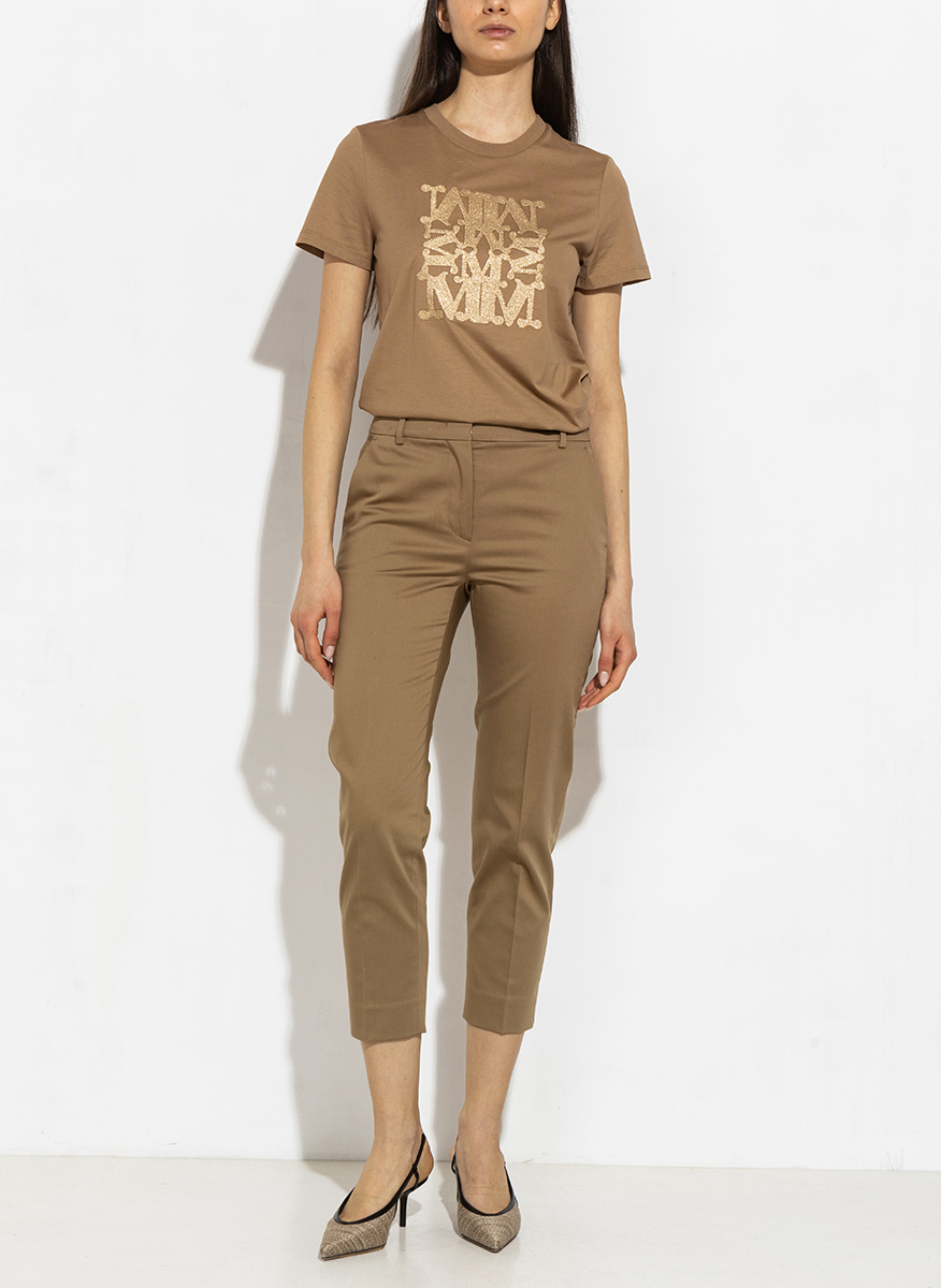 Панталон със скъсена дължина Max Mara Lince
