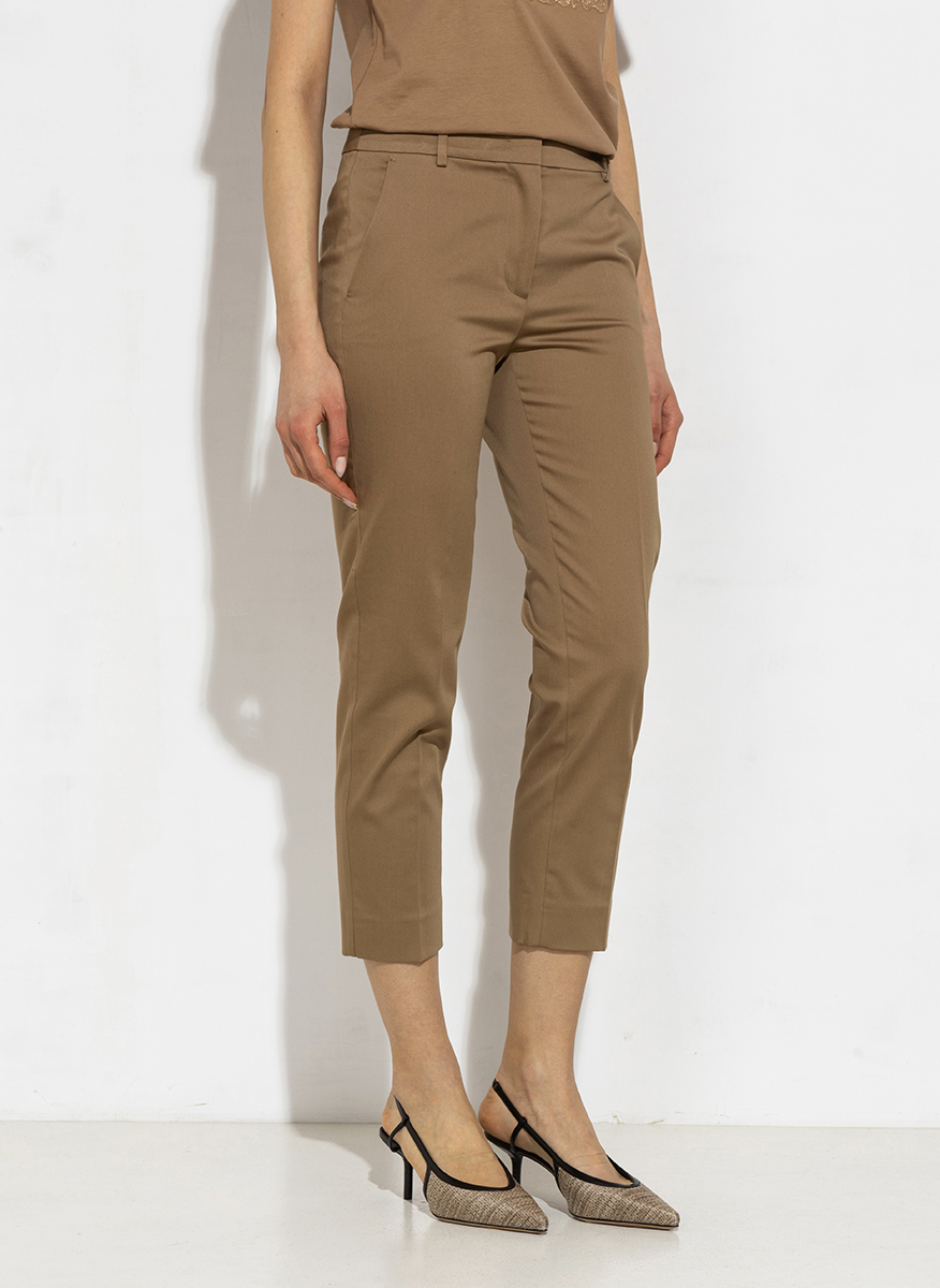 Панталон със скъсена дължина Max Mara Lince
