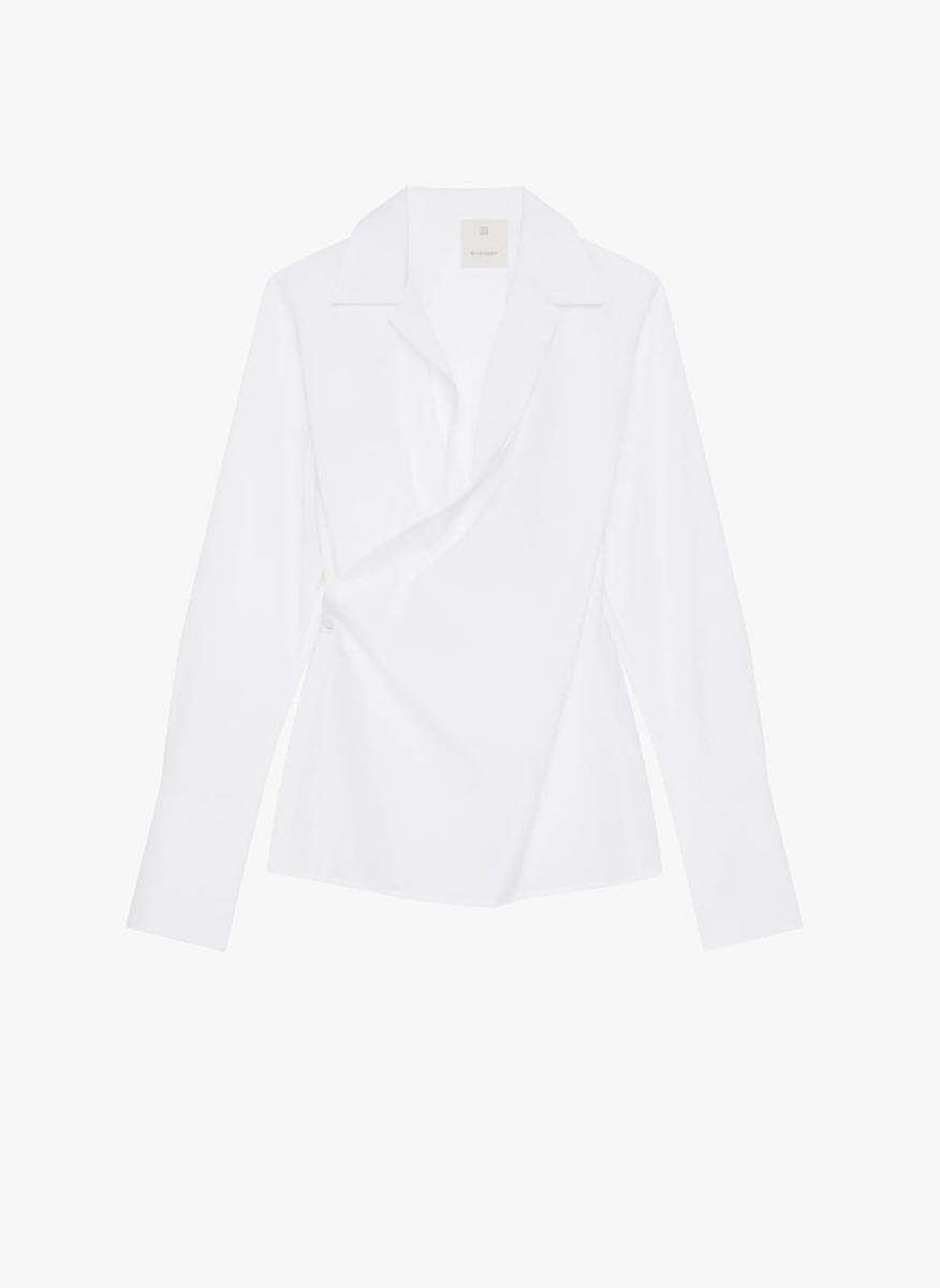 Риза от памучен поплин Givenchy