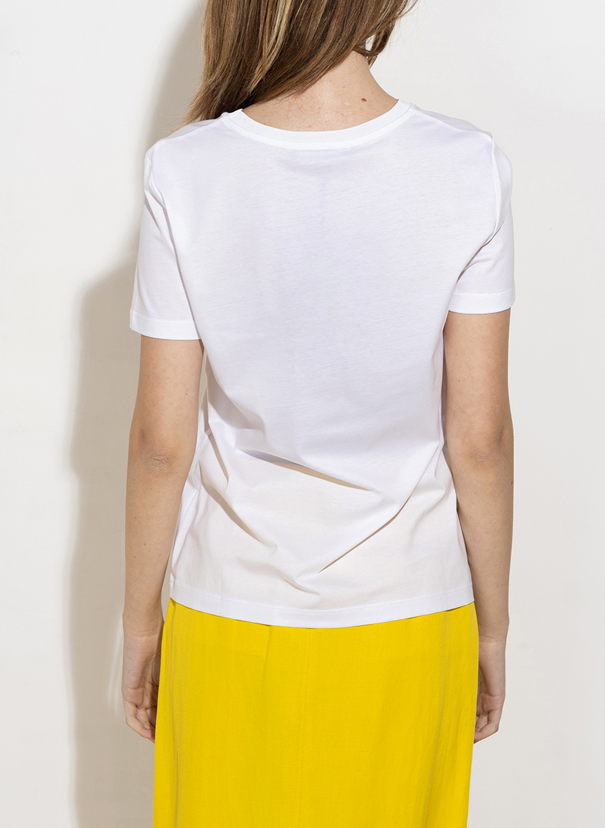 Тишърт с принт Max Mara Studio Rita