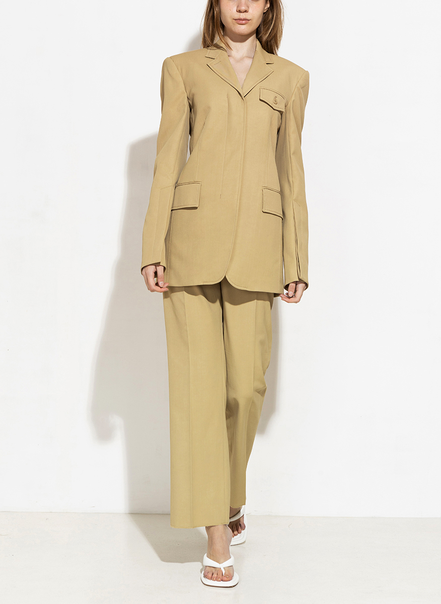 Sportmax Enrico military-style blazer