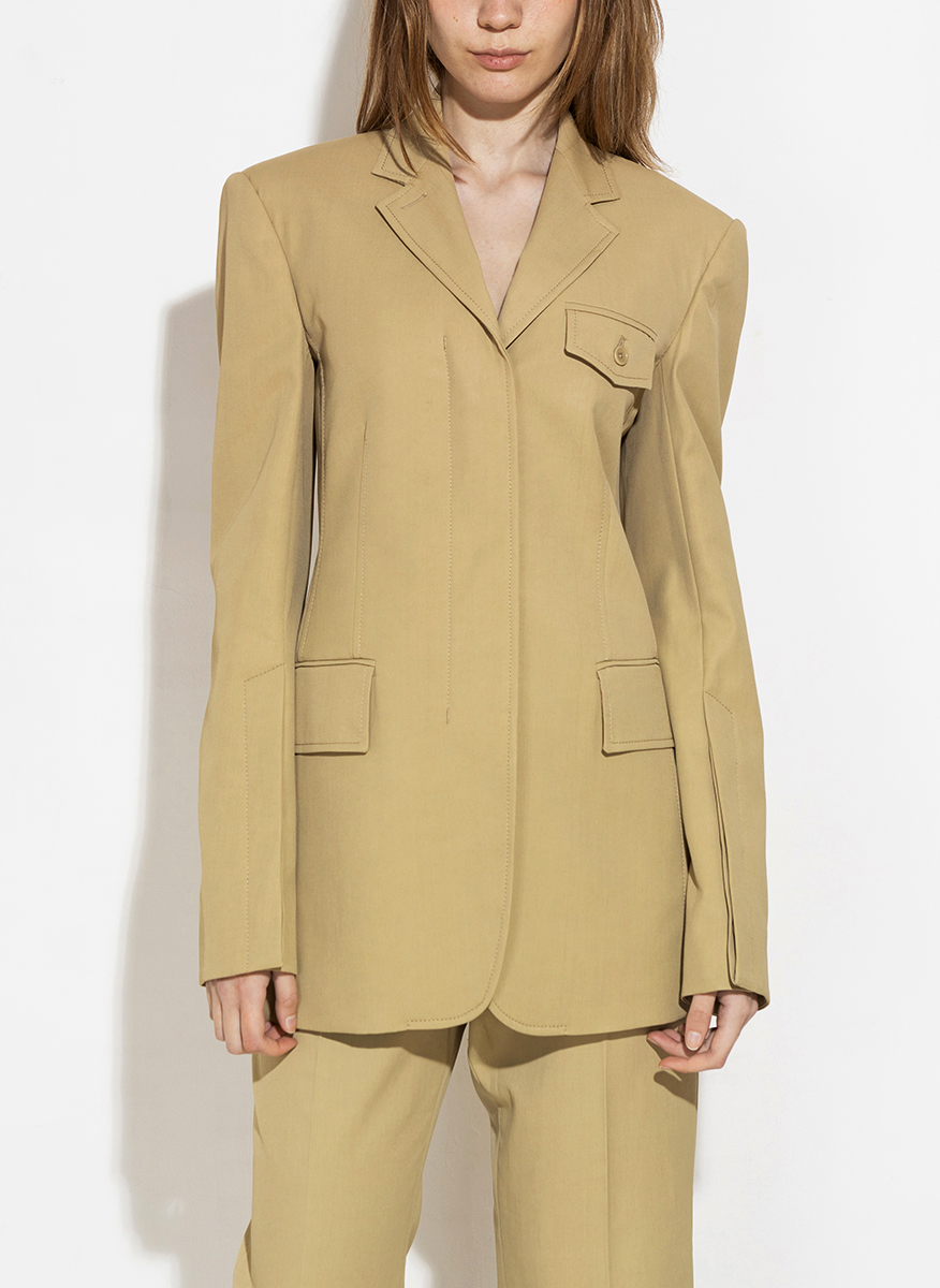 Sportmax Enrico military-style blazer
