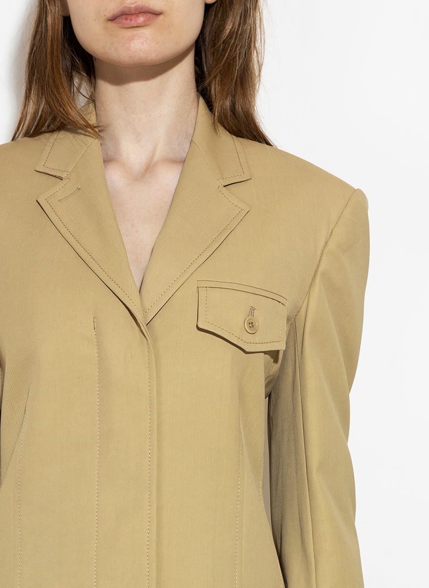 Sportmax Enrico military-style blazer