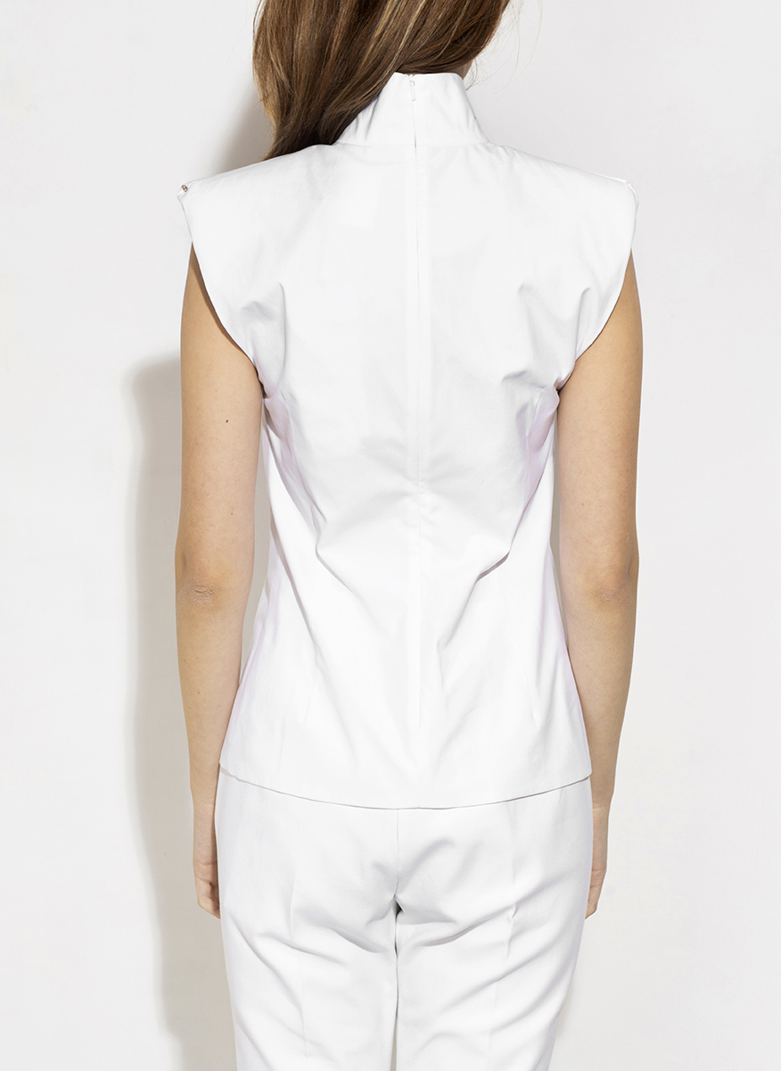 Sportmax Canneti structured fit blouse