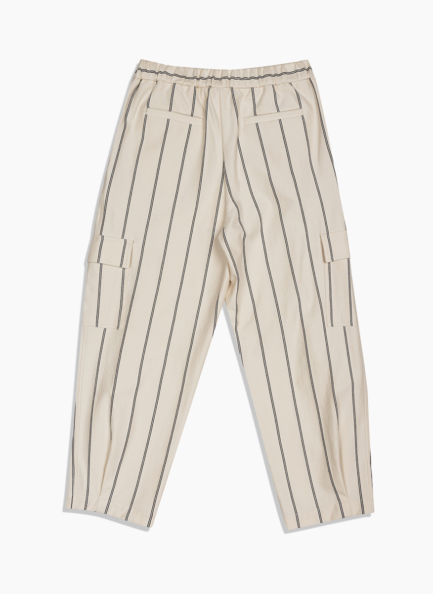 Панталон с блестящи райета Brunello Cucinelli Kids 6