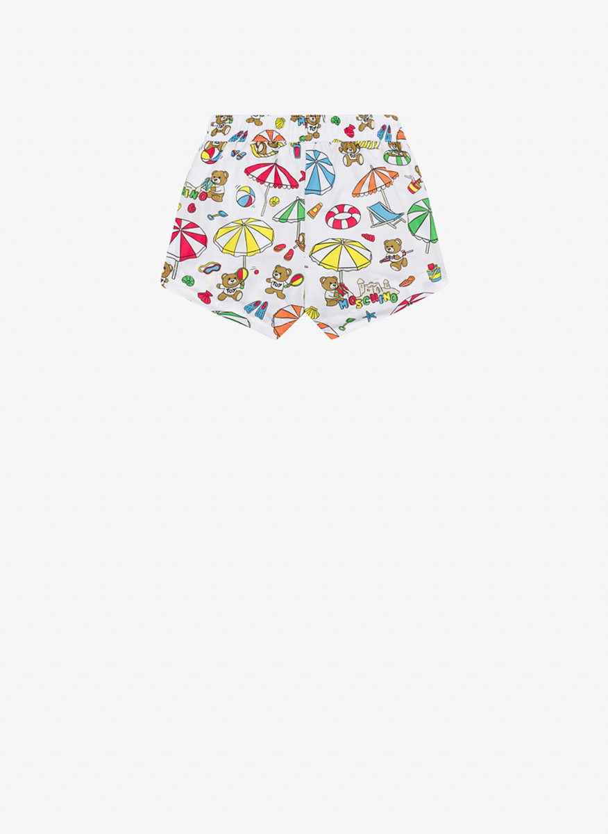 Moschino Kids swimsuit with print