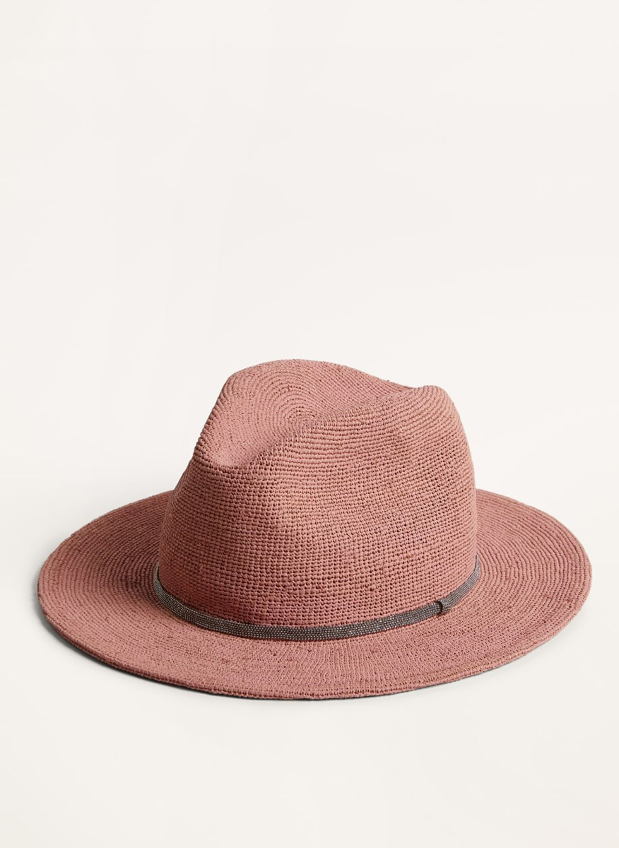 Brunello Cucinelli Kids hat with precious band