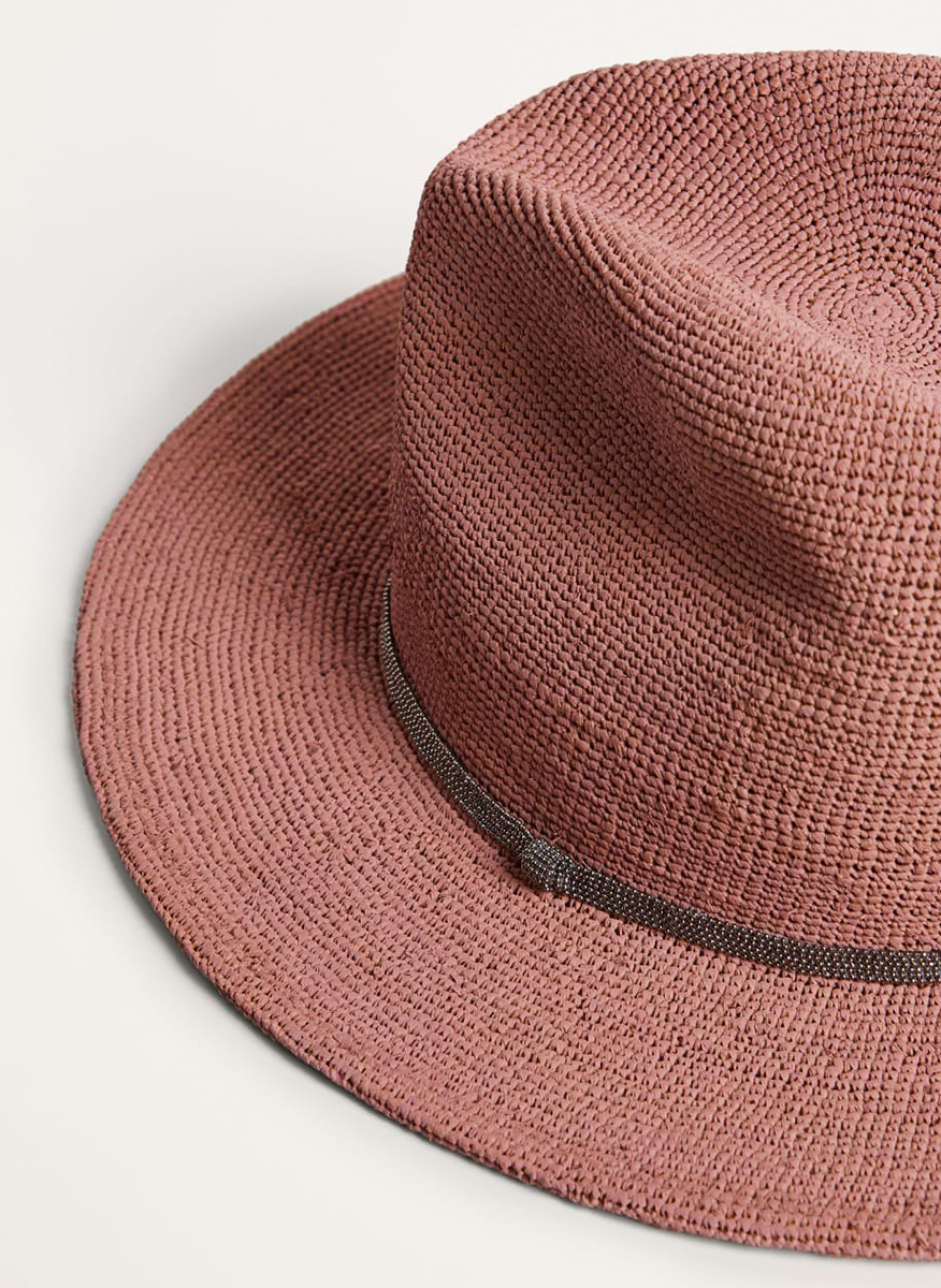Brunello Cucinelli Kids hat with precious band