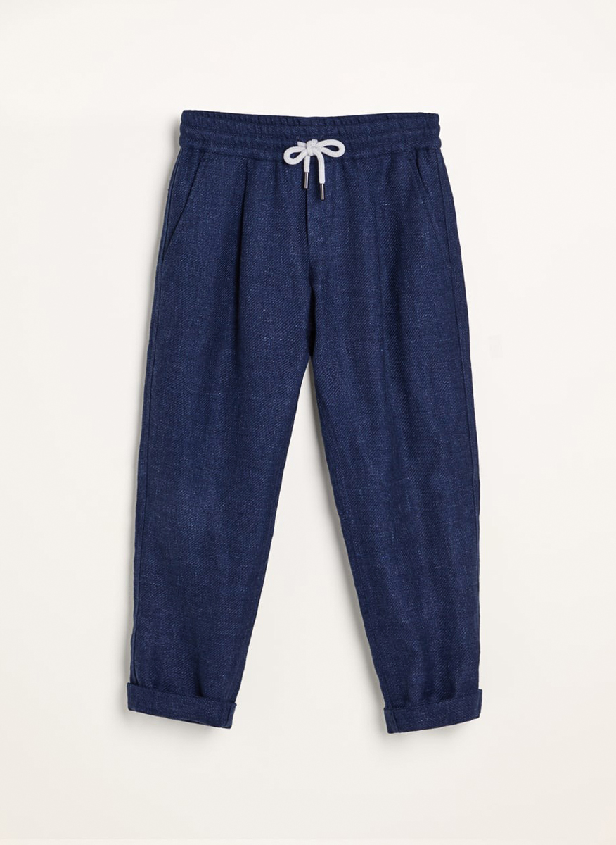 Brunello Cucinelli Kids 4 'Denim Effect' trousers