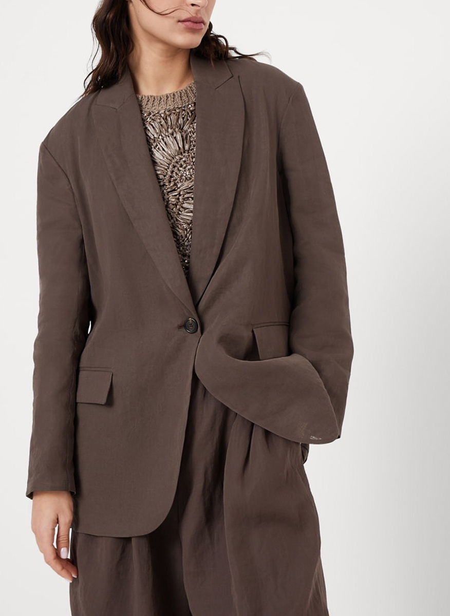 Brunello Cucinelli 'Cotton Organza' blazer