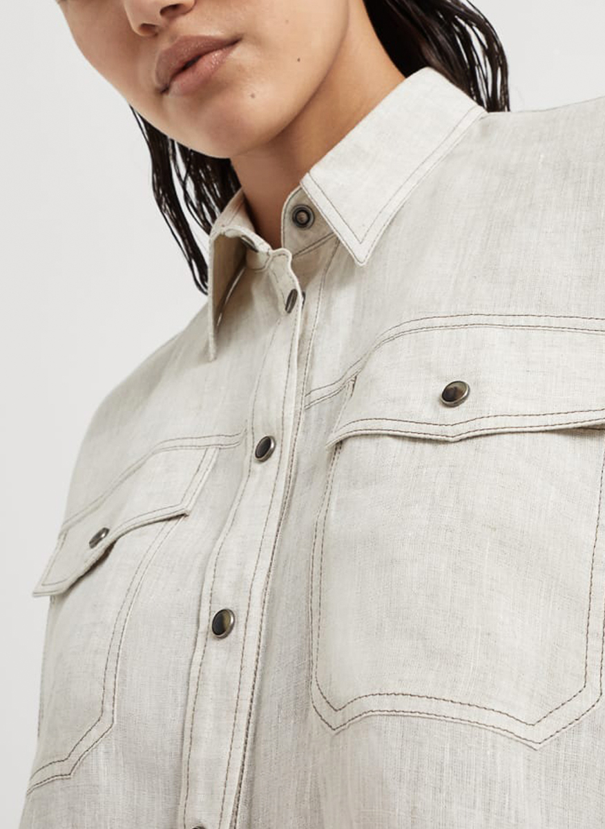 Brunello Cucinelli linen shirt
